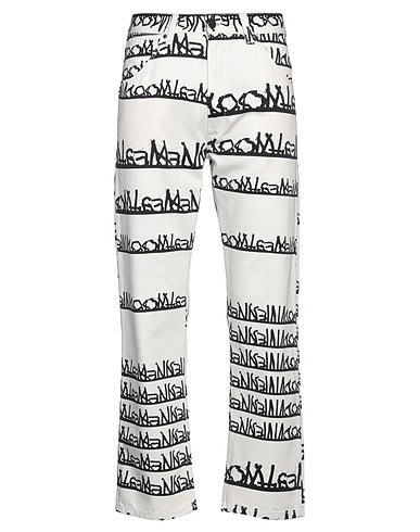 VIVIENNE WESTWOOD Denim trousers White 100% Cotton