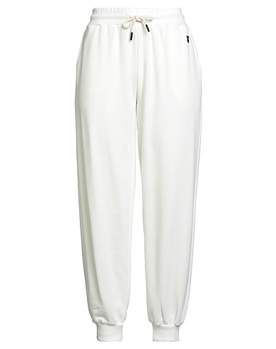 PLEASE Casual trouser White 70% Cotton, 30% Polyester