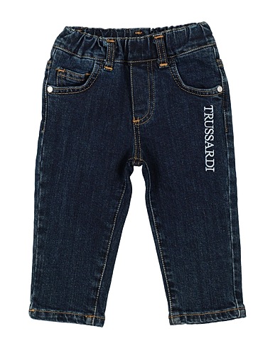 TRUSSARDI JUNIOR Denim pants Blue 99% Cotton, 1% Elastane