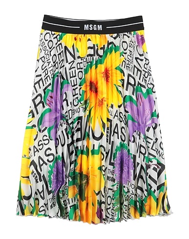 MSGM Skirt KIDS White 100% Polyester