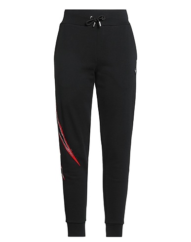 PHILIPP PLEIN Casual pants Black 85% Cotton, 15% Polyester