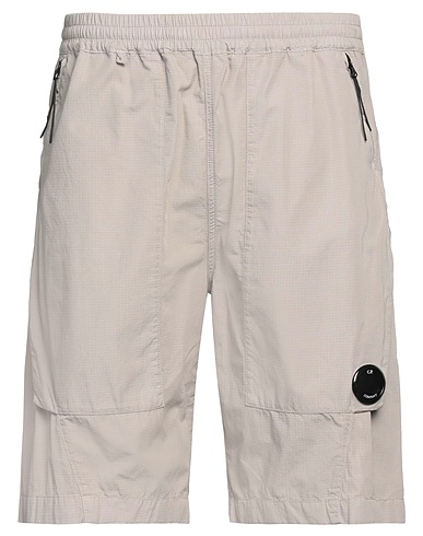C.P. COMPANY Shorts y Bermudas Gris perla 100% Algodón