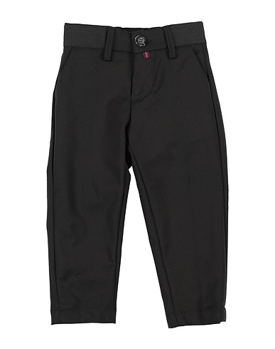 BARONIO Pantalone Nero 57% Cotone, 40% Poliammide, 3% Elastan
