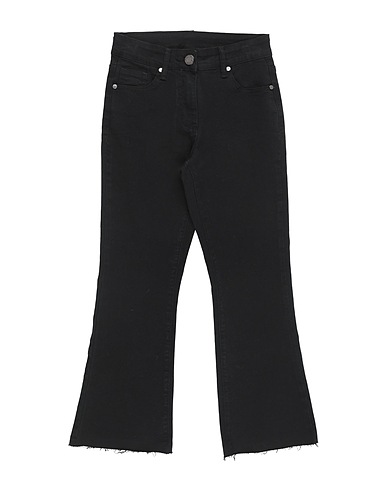 MANILA GRACE Pantalone Nero 98% Cotone, 2% Elastan