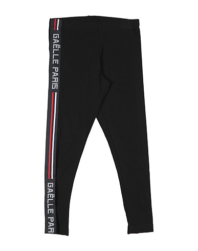 GAëLLE Paris Leggings Black 95% Cotton, 5% Elastane