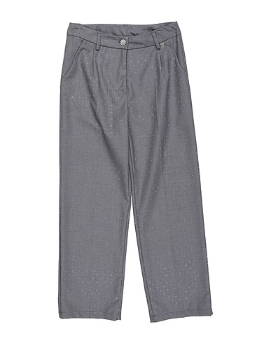 MANILA GRACE Casual pants Grey 80% Polyester, 20% Viscose