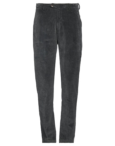YAN SIMMON Pantalon Gris anthracite 75% Coton, 24% Lyocell, 1% Élasthanne