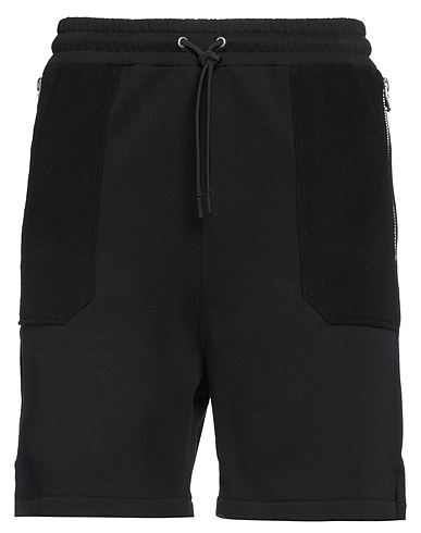 LES HOMMES Shorts & Bermuda Black 100% Cotton