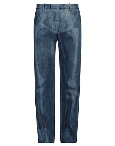 OFF-WHITE™ BOTTOMWEAR Blue 100% Cotton