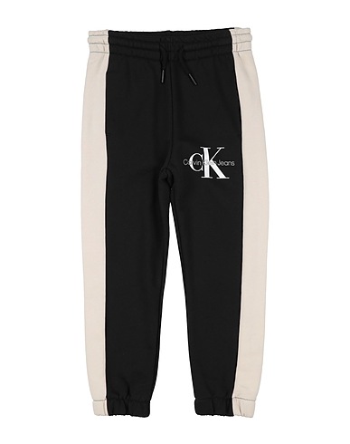 CALVIN KLEIN JEANS Pantalone Nero 100% Cotone