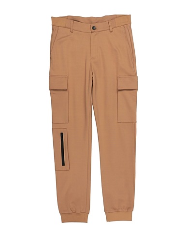 BOSS Casual pants Beige 55% Viscose, 39% Polyamide, 6% Elastane, Polyester