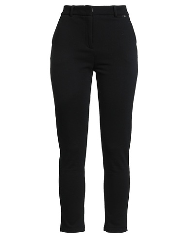 LIU •JO Casual trouser Black 85% Cotton, 15% Polyester