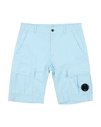 C.P. COMPANY UNDERSIXTEEN Shorts & Bermuda Celeste 97% Cotone, 3% Elastan