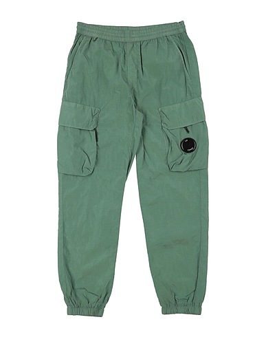 C.P. COMPANY UNDERSIXTEEN Casual pants Sage green 100% Polyamide
