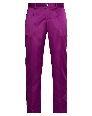 DOLCE&GABBANA Casual pants Plum 100% Polyester