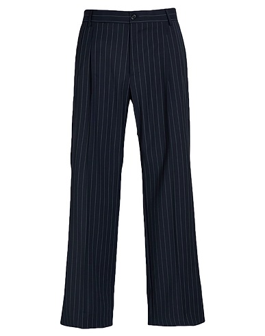 DOLCE&GABBANA Casual pants Midnight blue 54% Polyester, 44% Wool, 2% Elastane