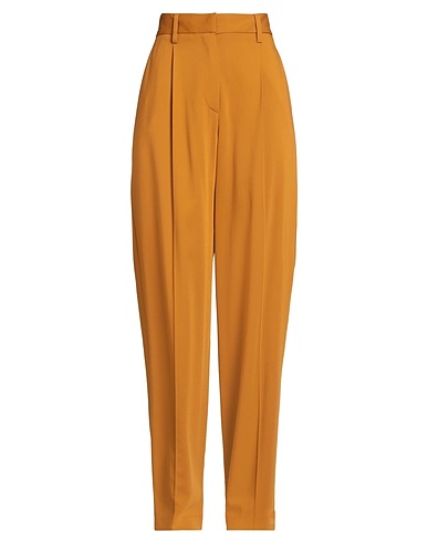 FORTE_FORTE Pantalón Mostaza 79% Viscosa, 18% Lana Virgen, 3% Elastán