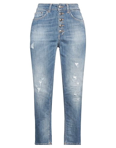 DONDUP Denim trousers 89% Cotton, 11% Elastomultiester
