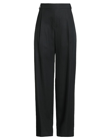 VINCE. Casual trouser Black 92% Lyocell, 8% Linen