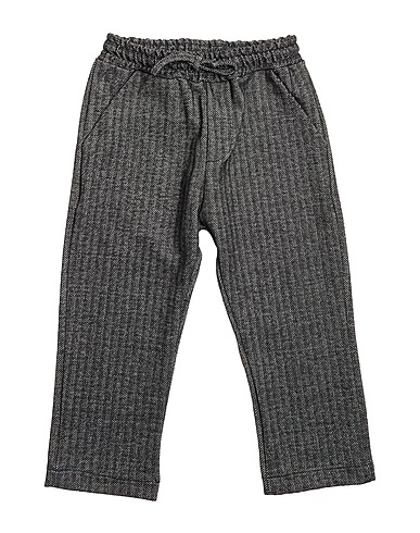 MANUEL RITZ Casual trouser Black 83% Polyester, 15% Viscose, 2% Elastane