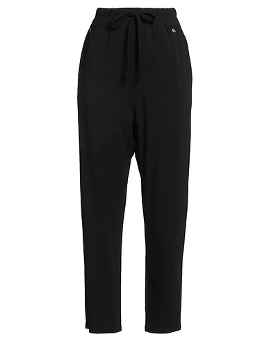 THOM KROM Casual pants Black 98% Rayon, 2% Elastane