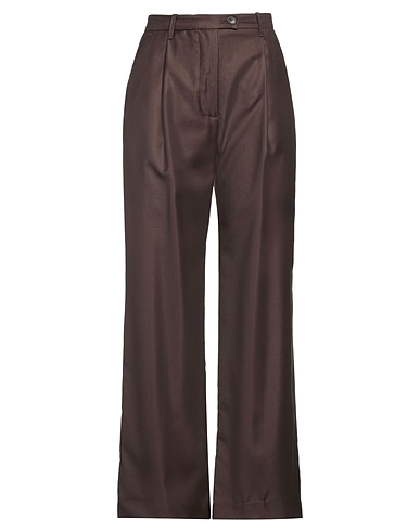 NINE IN THE MORNING Hosen Schokobraun 82% Wolle, 18% Seide