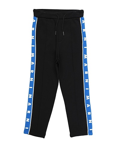 MARNI Casual pants Black 55% Nylon, 45% Cotton, Elastane