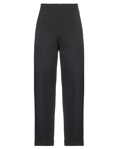 SEVENTY VENEZIA Casual pants Black 33% Acrylic, 33% Virgin Wool, 30% Polyester, 4% Elastane