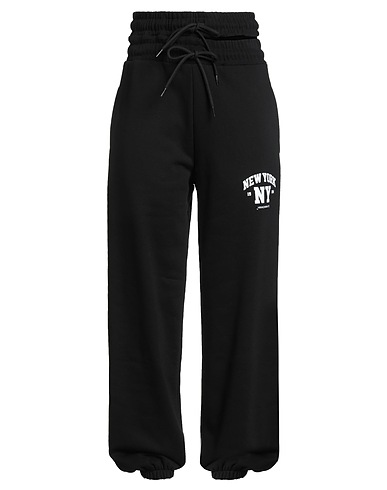 HINNOMINATE Casual trouser Black 90% Cotton, 10% Polyester