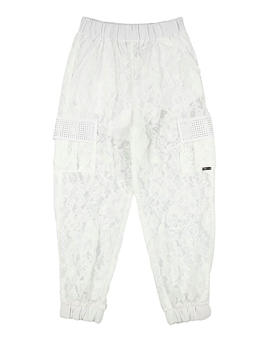 MONNALISA Hosen Weiß 45% Polyamid, 35% Baumwolle, 20% Viskose