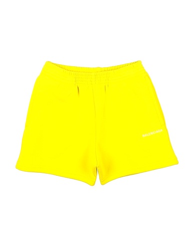 BALENCIAGA KIDS Shorts & Bermudas Gelb 100% Baumwolle