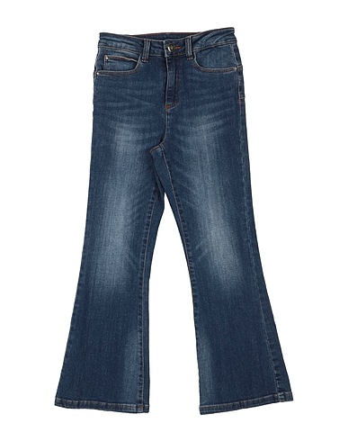LIU •JO Denim trousers Blue 98% Cotton, 2% Elastane