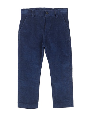 MANUEL RITZ Pantalone Blu notte 98% Cotone, 2% Elastan