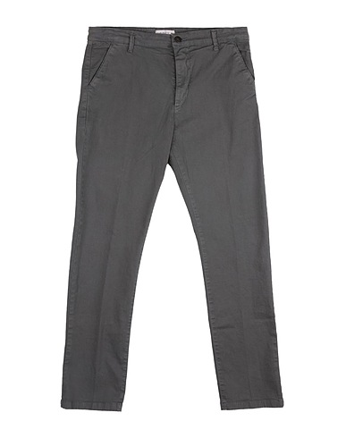 MANUEL RITZ Casual trouser Grey 98% Cotton, 2% Elastane
