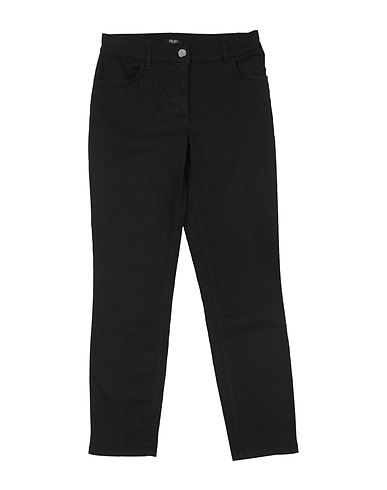 LIU •JO Casual trouser Black 87% Cotton, 10% Polyester, 3% Elastane