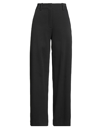 ALYSI Casual trouser CHOCOLAT Black 58% Cotton, 38% Polyamide, 4% Elastane