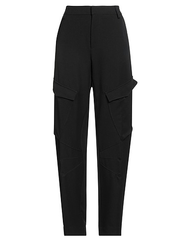 DONDUP Pantalone Nero 71% Poliestere, 24% Viscosa, 5% Elastan