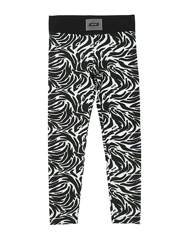 MSGM Leggings KIDS Black 94% Cotton, 6% Elastane