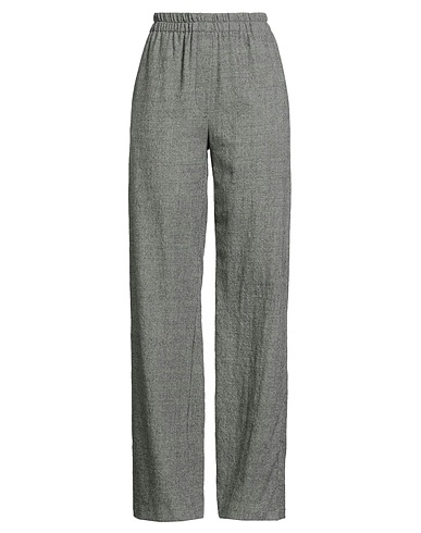 ALYSI Casual trouser CHOCOLAT Charcoal 100% Virgin Wool
