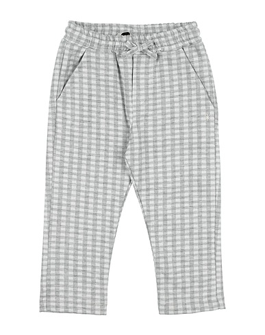 MANUEL RITZ Casual trouser Light grey 98% Polyester, 2% Elastane