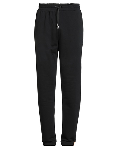 SUNS BOARDS Casual pants Black 84% Cotton, 16% Polyester