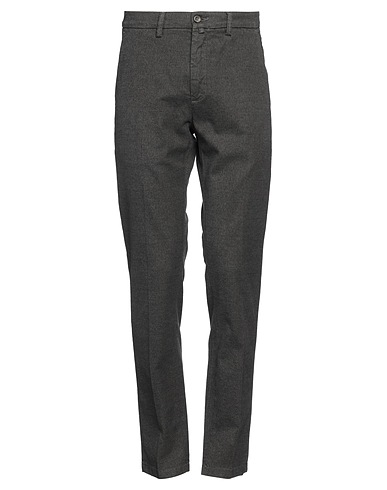 SIVIGLIA Casual trouser Charcoal 71% Cotton, 27% Polyester, 2% Elastane