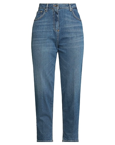 KOCCA Denim trousers Blue 99% Cotton, 1% Elastane