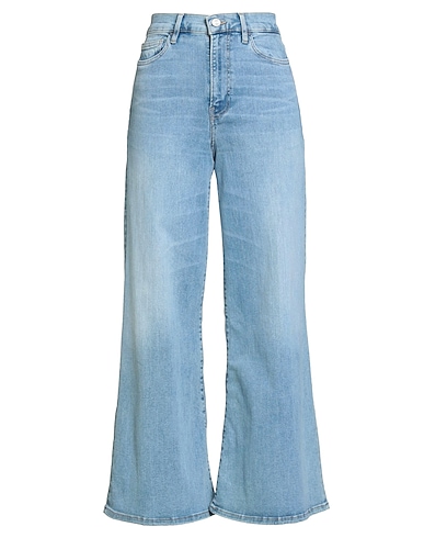 FRAME Wide & Flare 63% Organic cotton, 27% Cotton, 5% Recycled polyester, 5% Elastane