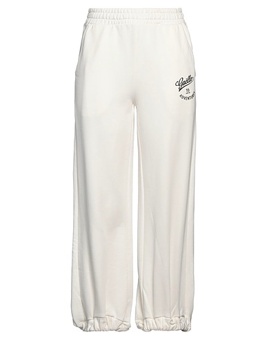 GAëLLE Paris Hosen Elfenbein 100% Baumwolle