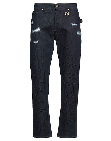 GCDS Denim trousers Blue 100% Cotton
