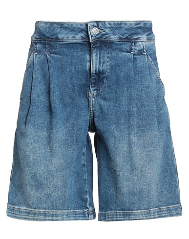 AG JEANS Shorts jeans Blu 93% Cotone, 5% Poliestere, 2% Elastan
