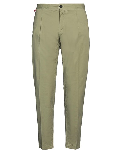 AT.P.CO Casual trouser Military green 97% Cotton, 3% Elastane