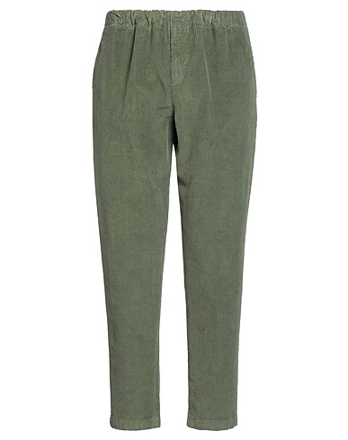 CRUNA Casual trouser Military green 98% Cotton, 2% Elastane