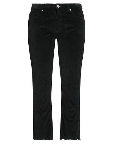 NINE IN THE MORNING Casual pants Black 78% Cotton, 20% Modal, 2% Elastane